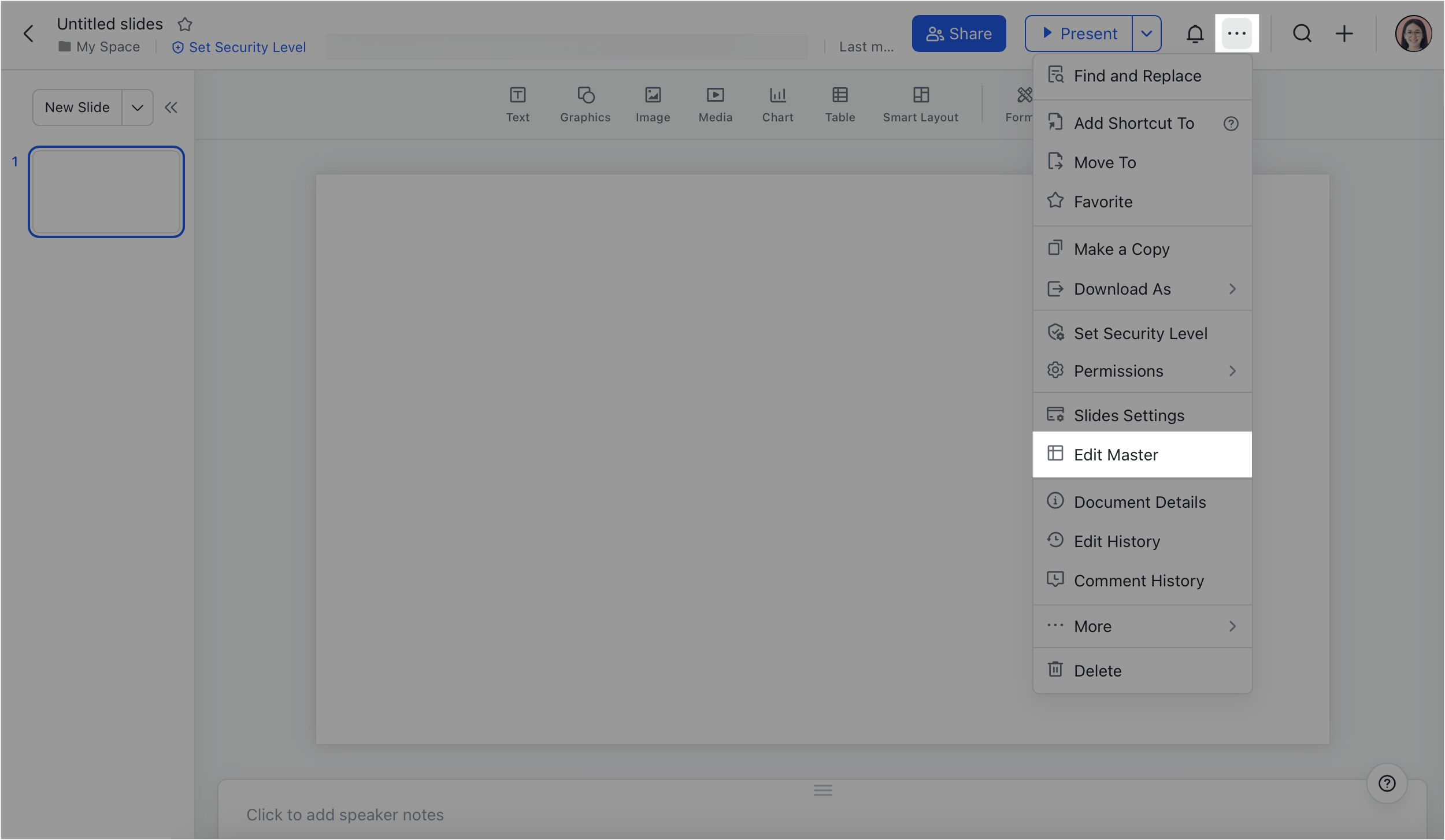 tính năng edit master